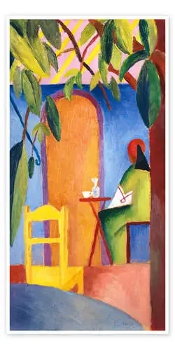 Café Turco II de August Macke Master Collection