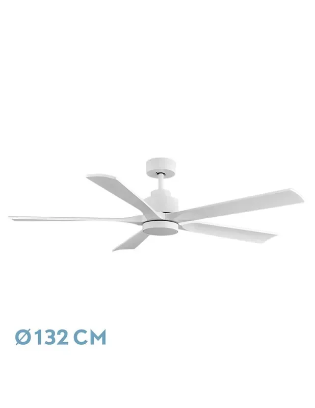 Cairo Lámpara Ventilador con Luz Blanco