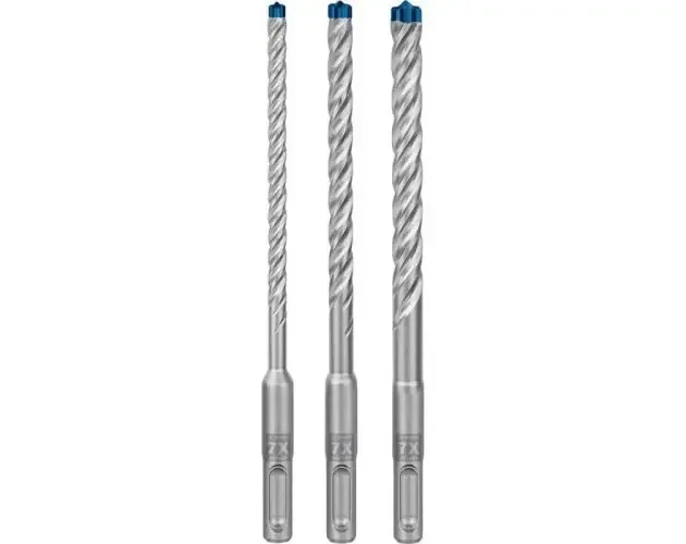 Caja de 3 brocas para hormigón 4 filos sds-plus 7x expert Bosch 6/8/10 mm – | Brico Depôt Pagamento Sicuro