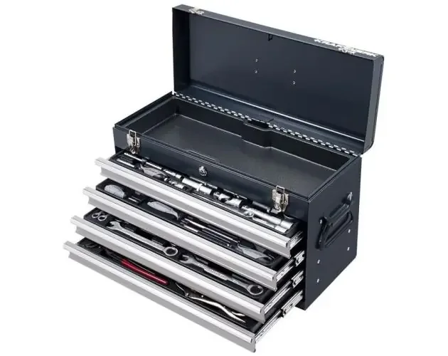 Caja de herramientas – kraftwerk – línea básica – 100 piezas – metal – 533x | Brico Depôt Novità