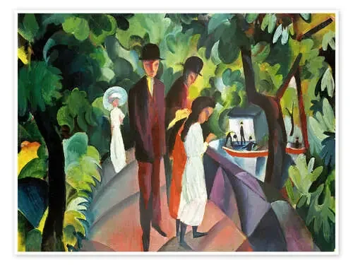 Camina por el puente de August Macke akg-images
