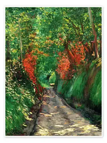 Camino del bosque de Gustave Caillebotte akg-images