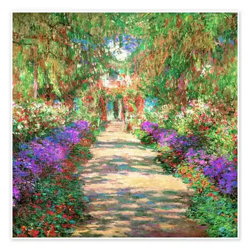 Camino en el jardín de Monet de Claude Monet Master Collection
