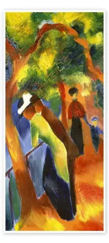 Camino soleado de August Macke ARTOTHEK