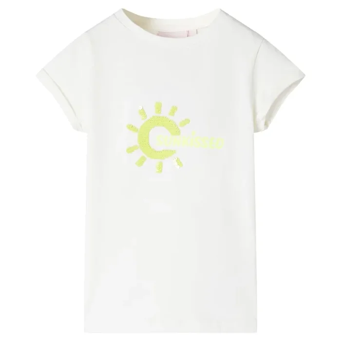 Camiseta infantil color crudo 116 (13)