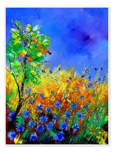 Campo de acianos III de Pol Ledent