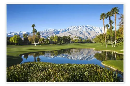 Campo de golf en Palm Springs de Walter Bibikow Danita Delimont