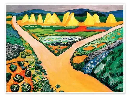 Campos de hortalizas de August Macke akg-images