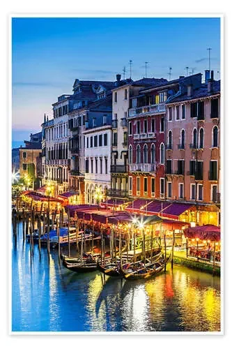 Canal Grande Evening, Venice de Jörg Gamroth