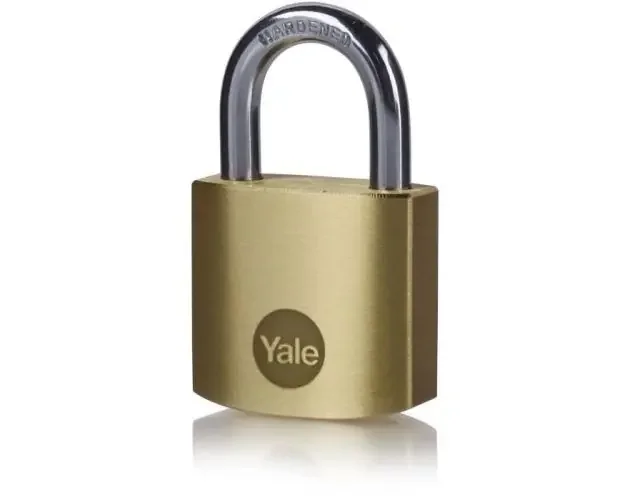 Candado de latón yale – arco de acero endurecido – 30 mm – 2 llaves incluid | Brico Depôt Reso Gratuito