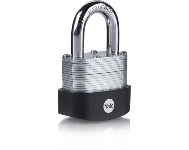 Candado exterior de acero laminado yale – 50mm – alta resistencia a la inte | Brico Depôt Ordina Subito