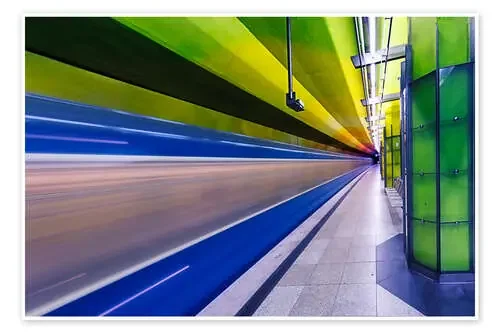 Candidplatz subway station in Munich de Dieter Meyrl