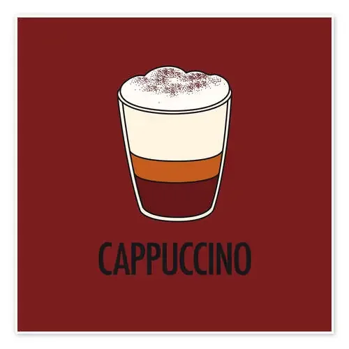 Cappuccino, for the italian lover in you! de JASMIN!