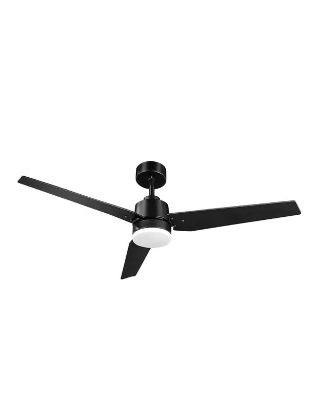 Captus Ventilador de Techo Negro Roble