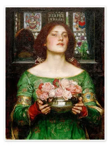 Capullos de rosa recogidos en mayo de John William Waterhouse akg-images