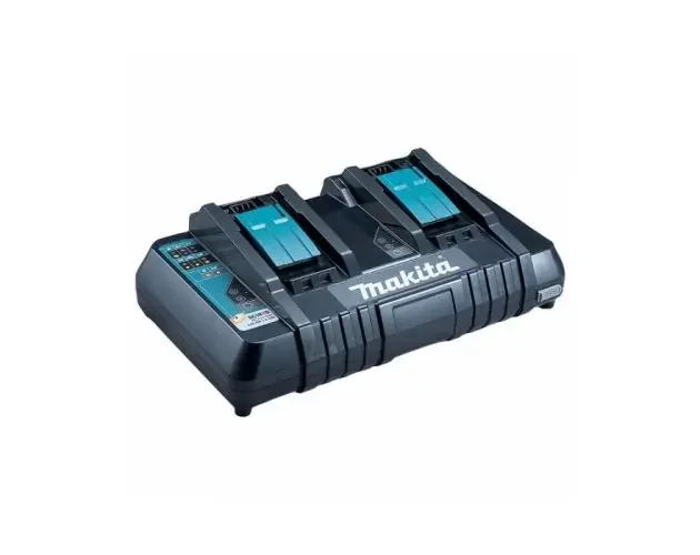 Cargador doble 14,4 a 18v para baterías makstar li-ion – Makita – 196933-6 | Brico Depôt Offerta Lampo