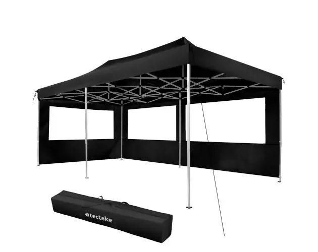 Carpa, 600 x 300 x 310 cm, negro | Brico Depôt In Voga