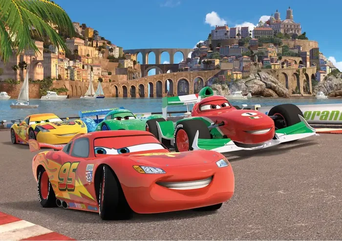 Cars rojo, azul y verde de Disney – 600967