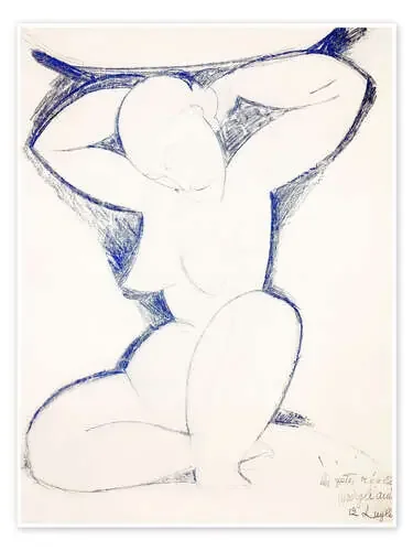 Caryatid III de Amedeo Modigliani Bridgeman Images