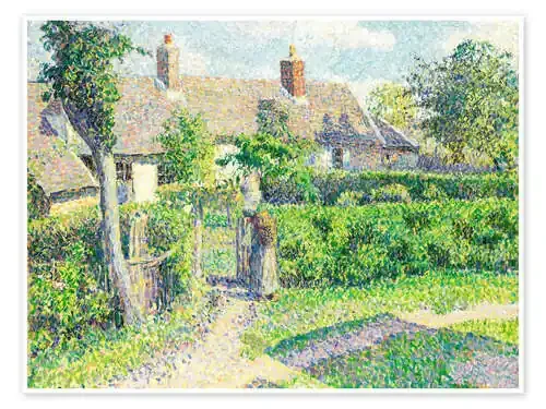 Casas rurales, Eragny de Camille Pissarro Master Collection