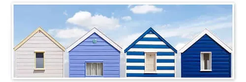 Casitas de playa, Inglaterra de Olaf Protze