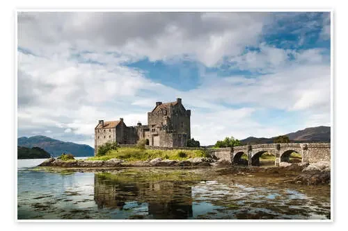 Castillo de Eilean Donan, Escocia de Reiner Würz