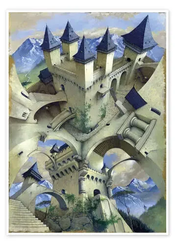 Castillo de la ilusión de Irvine Peacock MGL Licensing