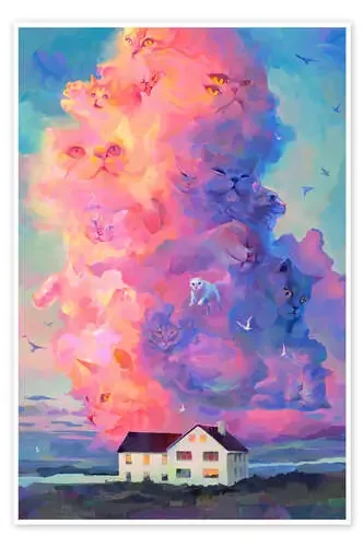 Cat Cloud de Eva Gamayun