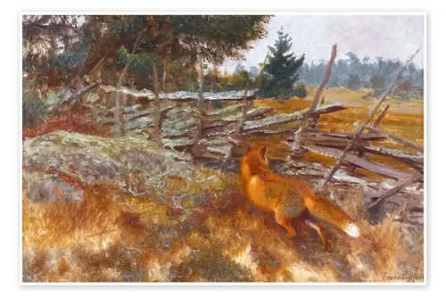 Caza de Bruno Andreas Liljefors Master Collection