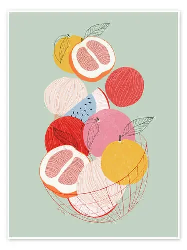 Cesta colorida de frutas de EL BUEN LIMÓN