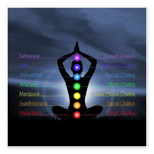Chakras con silueta Editors Choice