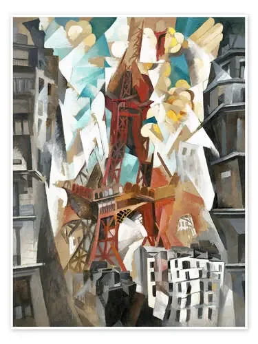 Champs de Mars The Red Tower de Robert Delaunay Bridgeman Images