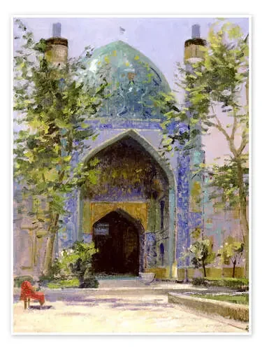 Chanbagh Madrasses, Isfahan de Bob Brown Bridgeman Images