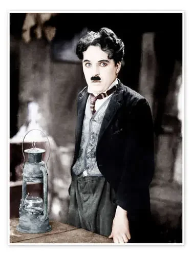 Charles Chaplin Movie Scene Everett Collection