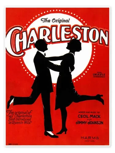 Charleston Songsheet Cover. Granger Collection