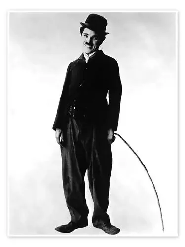 Charlie Chaplin, the Smiling Tramp Everett Collection