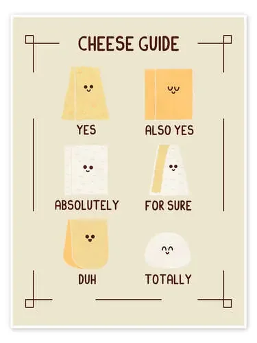 Cheese Guide de HandsOffMyDinosaur
