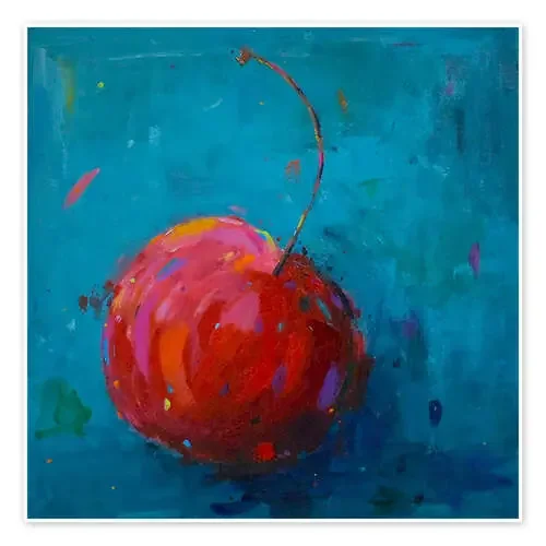 Cherry on Teal de Dawn Underwood