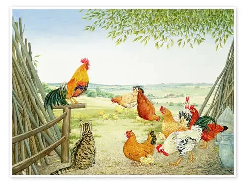 Chicken run de Ditz Bridgeman Images