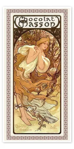 Chocolat Masson – Spring de Alfons Mucha Master Collection