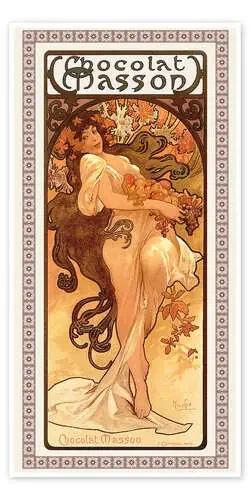 Chocolat Masson, Summer de Alfons Mucha Master Collection