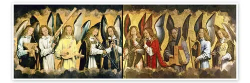 Christ with angels de Hans Memling Master Collection