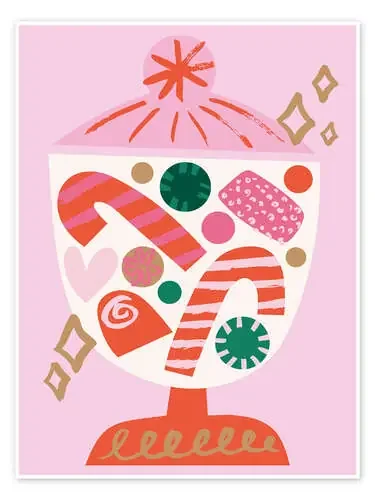 Christmas candies de Ashley Le Quere Advocate Art