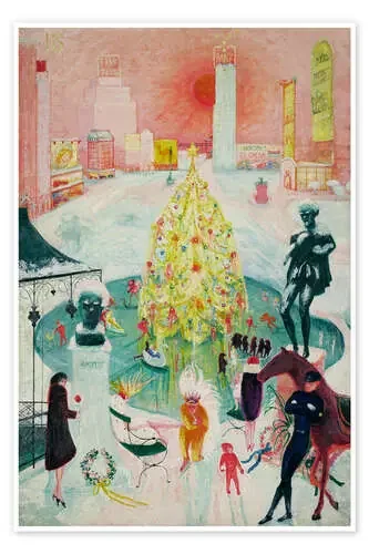 Christmas de Florine Stettheimer Nook Vintage Archive