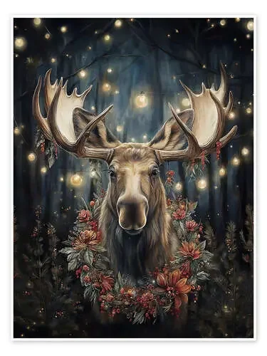 Christmas Elk de Olga Telnova