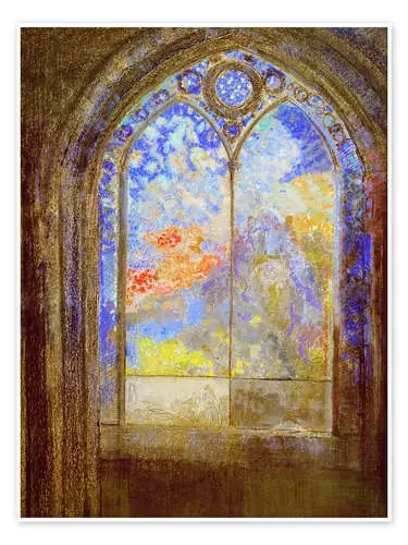 Church window de Odilon Redon akg-images