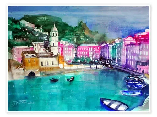 Cinque Terre, Vernazza de Johann Pickl