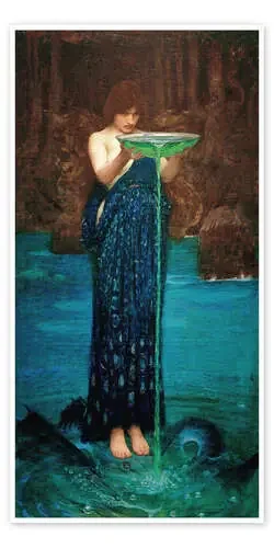 Circe Invidiosa de John William Waterhouse Master Collection