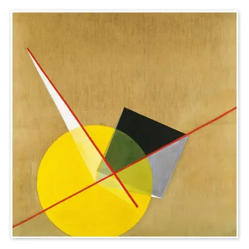 Círculo amarillo de László Moholy-Nagy Master Collection