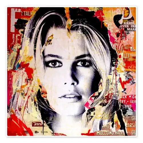 Claudia Schiffer de Michiel Folkers